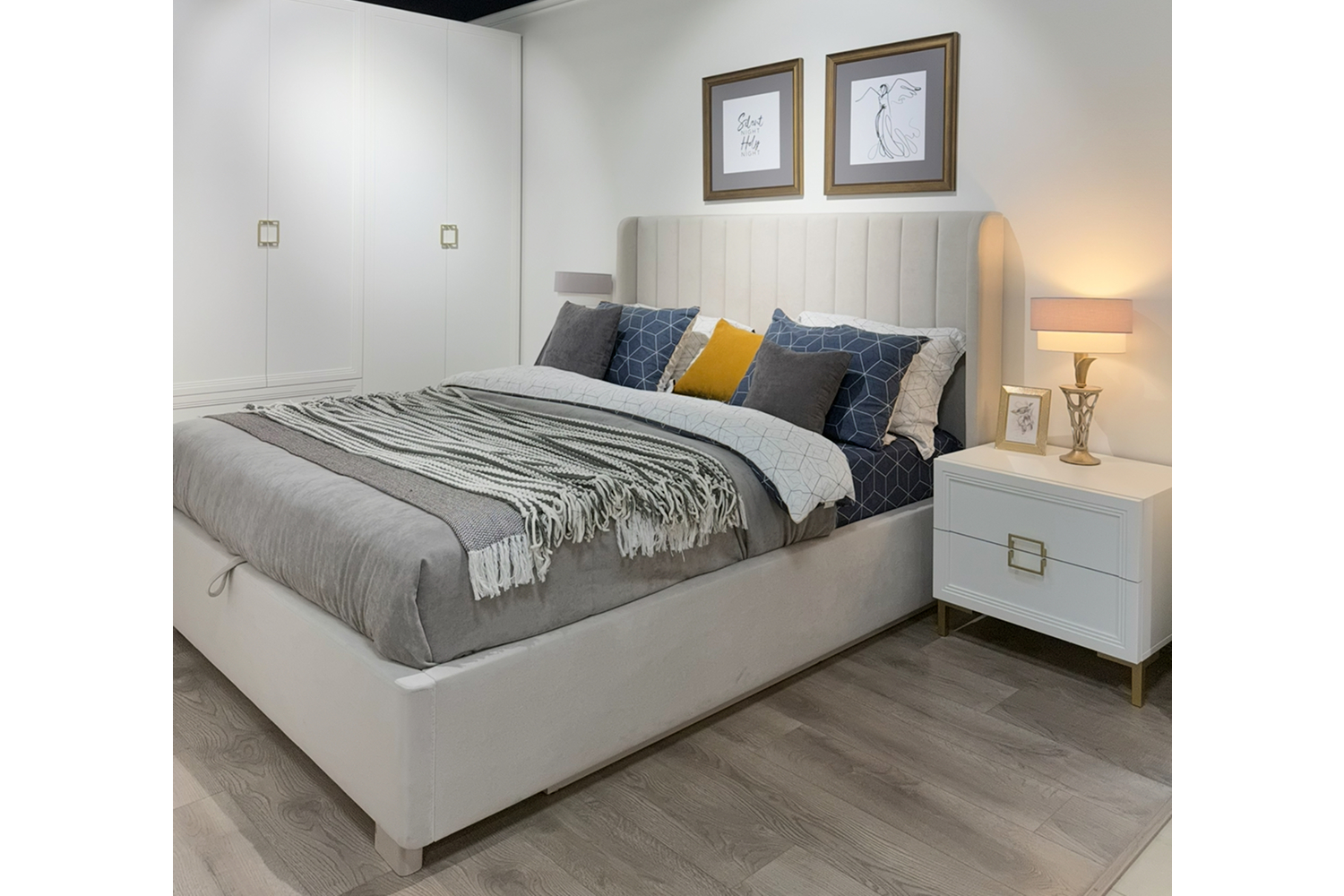 Распродажа - изображение №3 "Спальня Дольче (выставочный образец без кровати)"  на www.Angstrem-mebel.ru