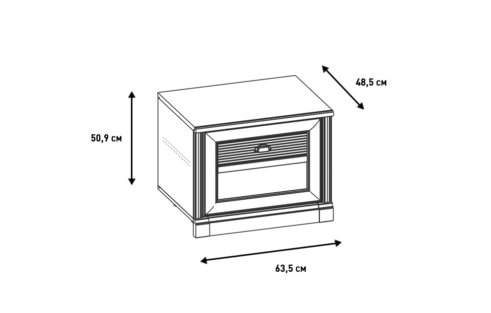 Тумбы для обуви - изображение №4 "Тумба для обуви Изотта"  на www.Angstrem-mebel.ru