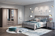Спальня Онтарио 3, тип кровати Комбинированные, цвет Серый камень - фото 2